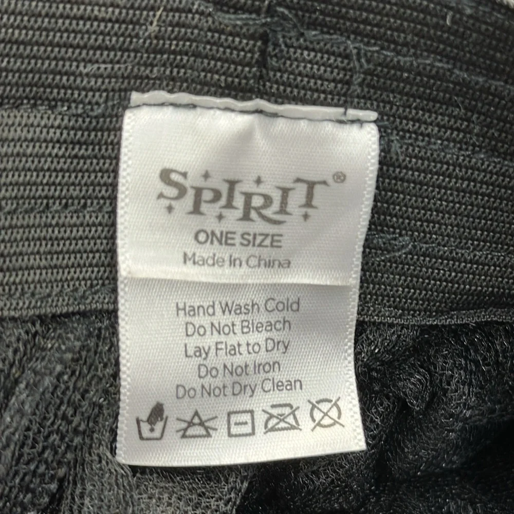 Spirit Halloween Black Shredded Short Tutu One Size Fits Most